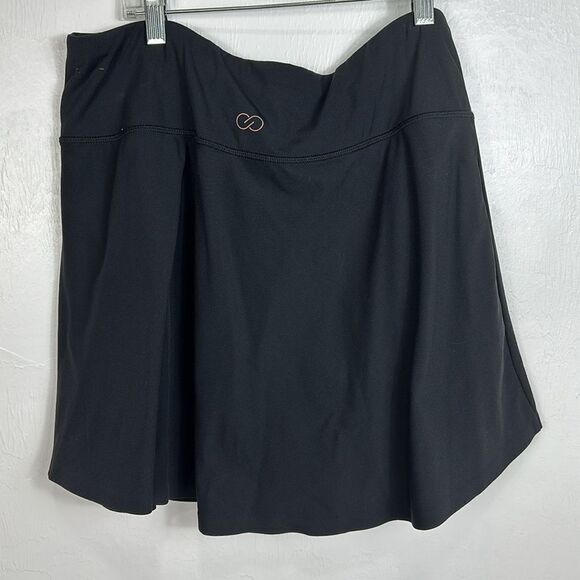 CALIA By Carrie Underwood Tennis Skort With Pocket In Black Size M - Picture 2 of 7